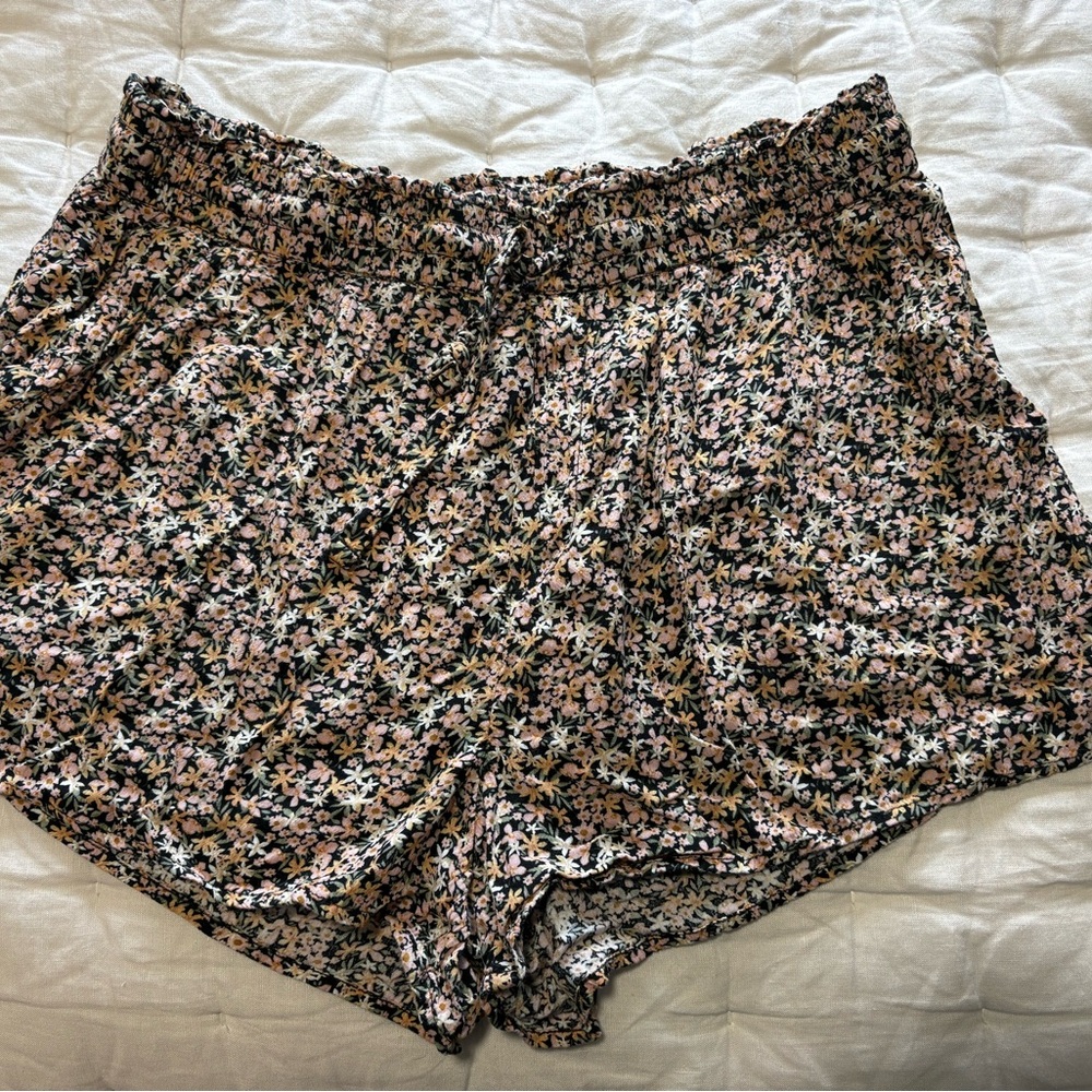 Floral Print Shorts